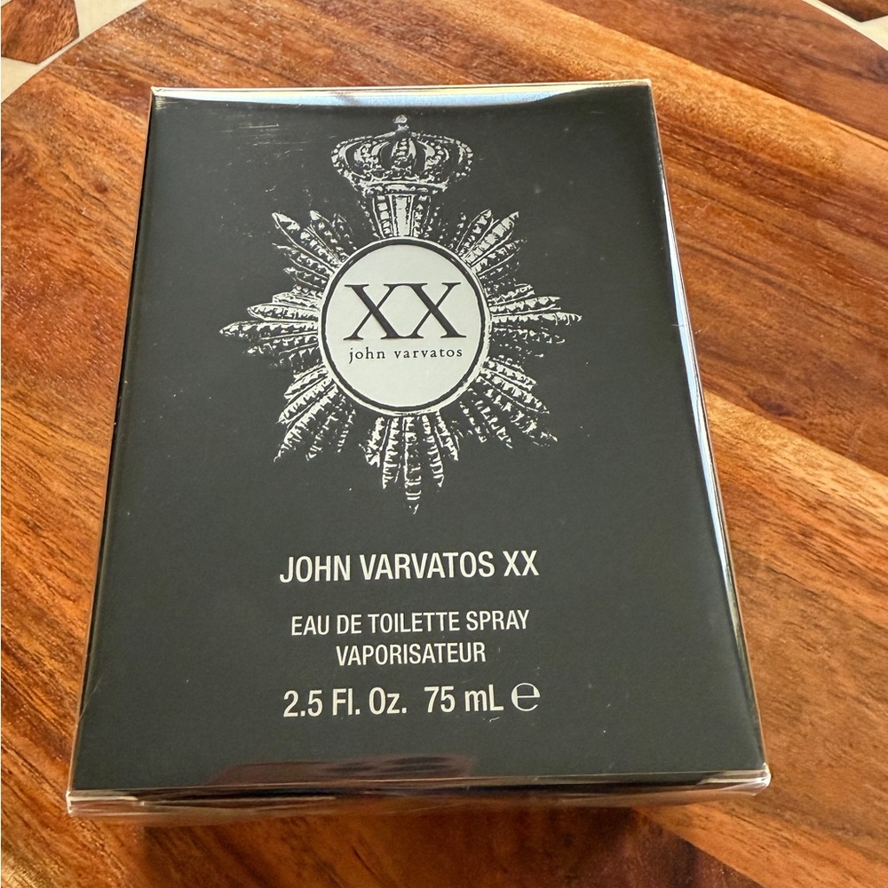 John Varvatos XX Black and Silver Bottle - Picture 2 of 4